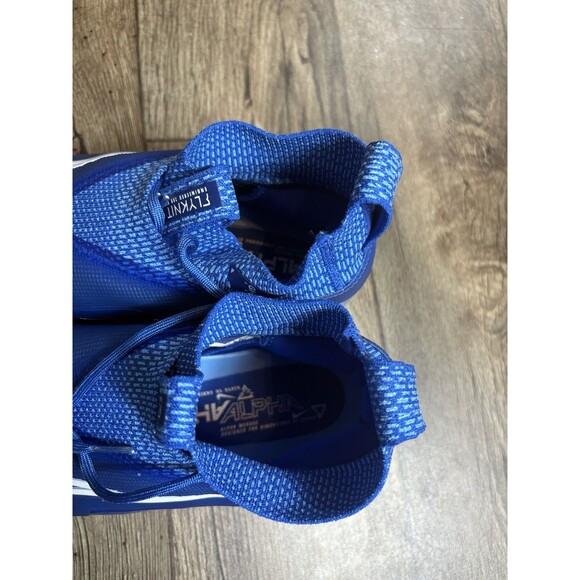 NIKE ALPHA MENACE ELITE 3 FOOTBALL CLEATS ROYAL/WHITE CT6648-414 MEN’S SIZE 13 - Picture 6 of 7